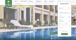 Desktop Screenshot of leroihotels.com
