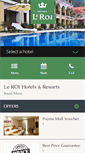 Mobile Screenshot of leroihotels.com